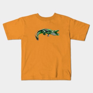 crocodile en colère Kids T-Shirt